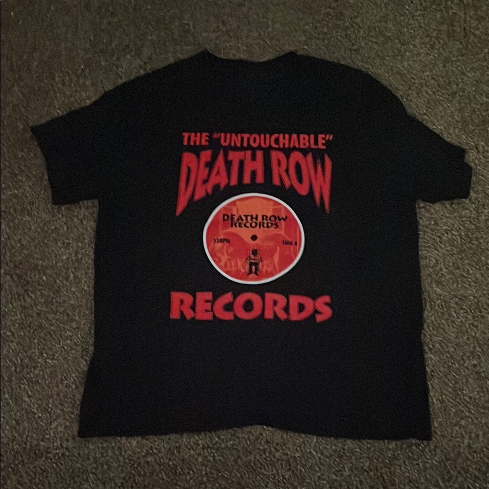Death Row Records Black T-Shirt